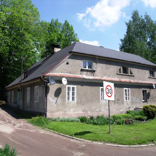 Dawna oficyna dworu Ludwikówka, obecnie dom w Pszczynie