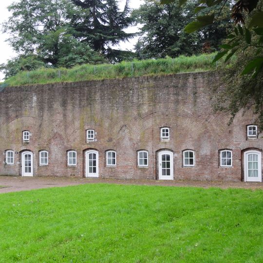 Kazematten grenzend aan het Arsenaal