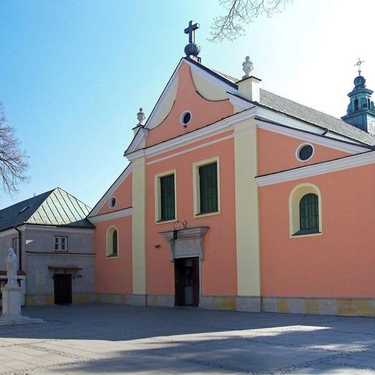 Saint Lawrence church and capucine monastery in Zakroczym