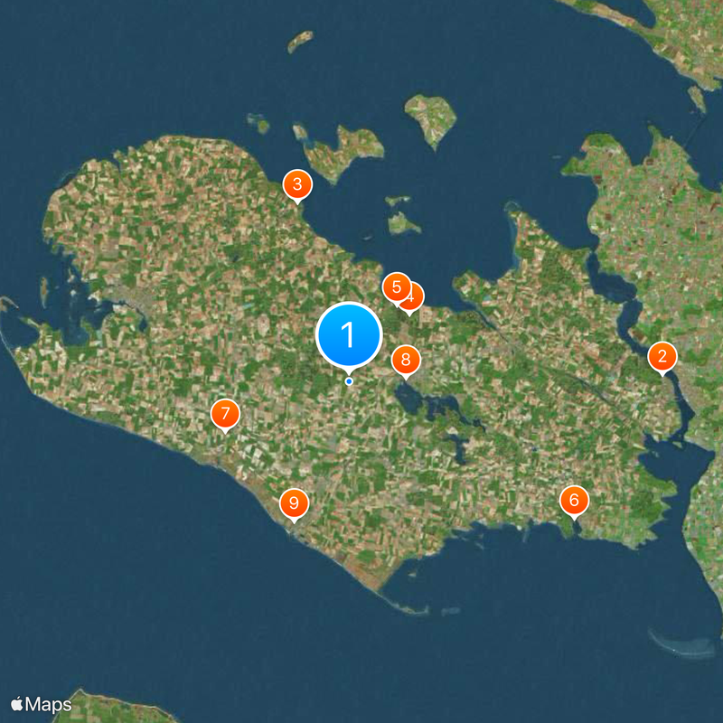 Lolland Map