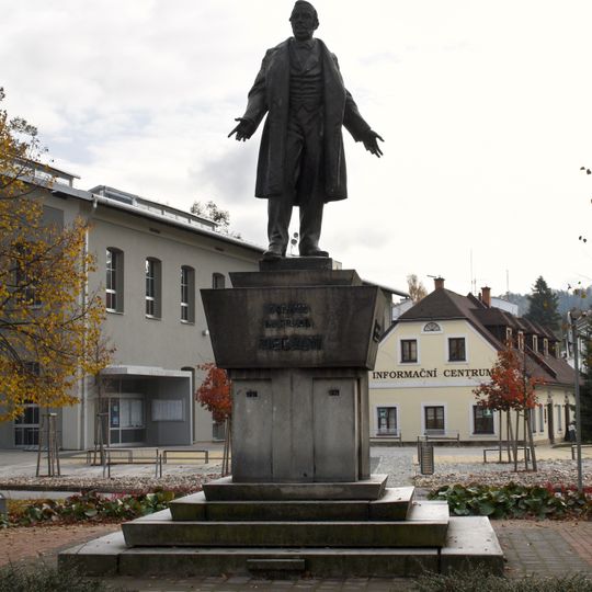 Statue of František Ladislav Rieger in Semily