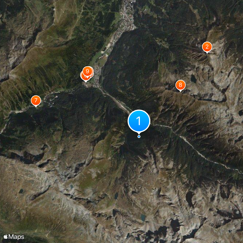 Tauern Railway Map
