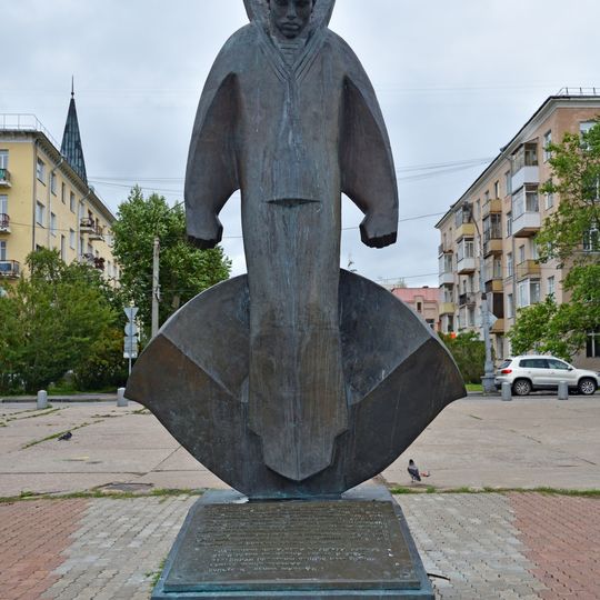 Monument to cabin boys in Arkhangelsk