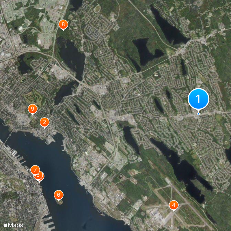 Cole Harbour Map