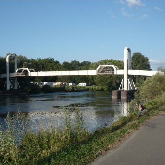 Schwimmbrücke Holtey