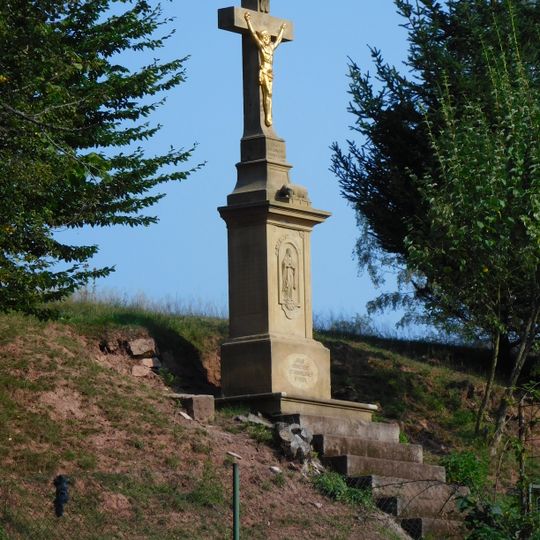 Wayside cross in Rudník