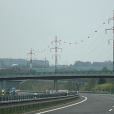 Severní most přes dálnici D3 u Strkova