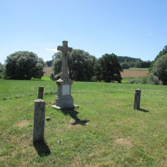 Kříž východně od Čenkova u silnice do Třeště