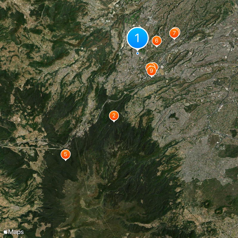 Cuajimalpa de Morelos Carte