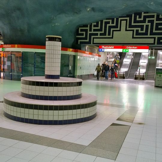 Tilateos / Installation, Ruoholahti metro station, 1993