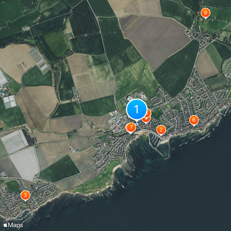 Anstruther Map