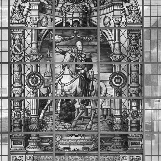 Gedenkraam koning Willem II in Tilburg