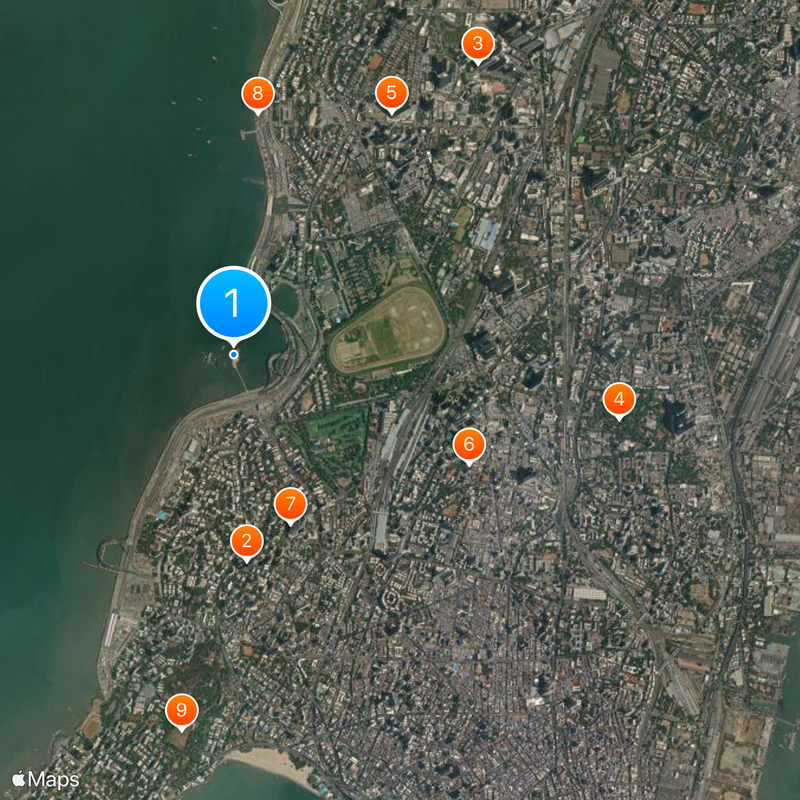 Haji Ali Dargah Carte