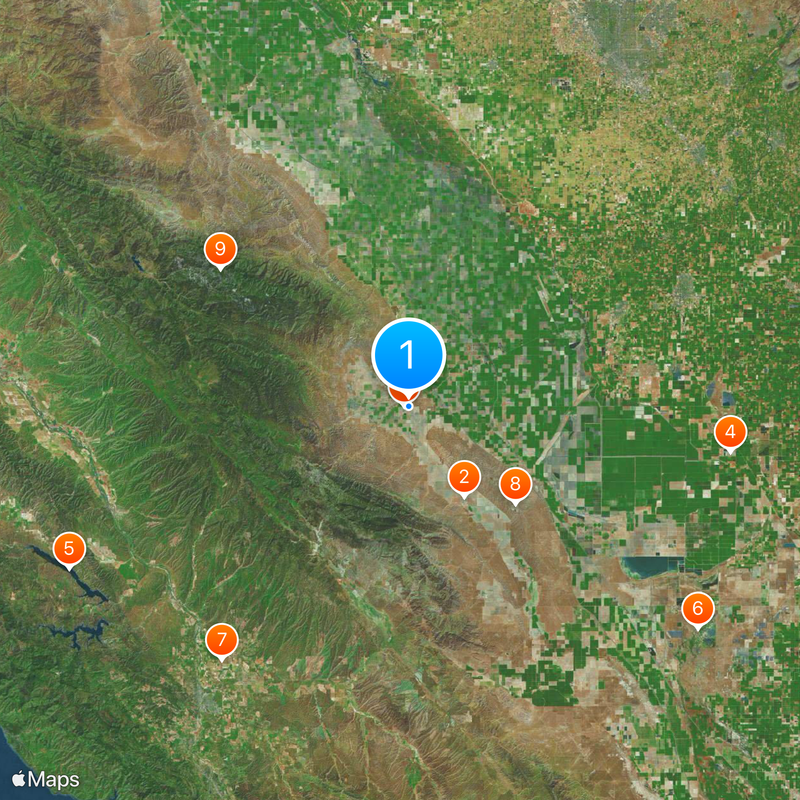 Coalinga State Hospital Map