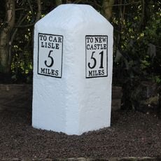Milestone (North East of Crosby House)