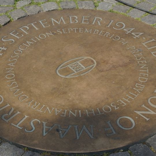 Plaquette voor de ‘Old Hickory’ Divisie