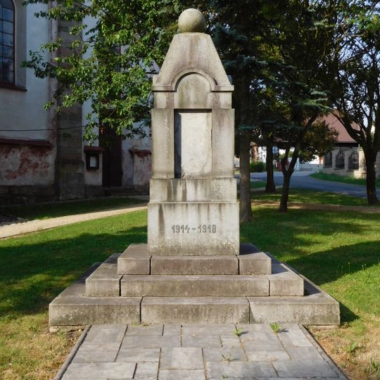 World War I memorial in Dolní Branná