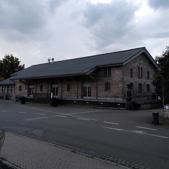 Güterschuppen Bahnhofplatz 5 in Gunzenhausen