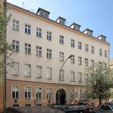 Mietshaus, Treppenanlage Tieckstraße 6