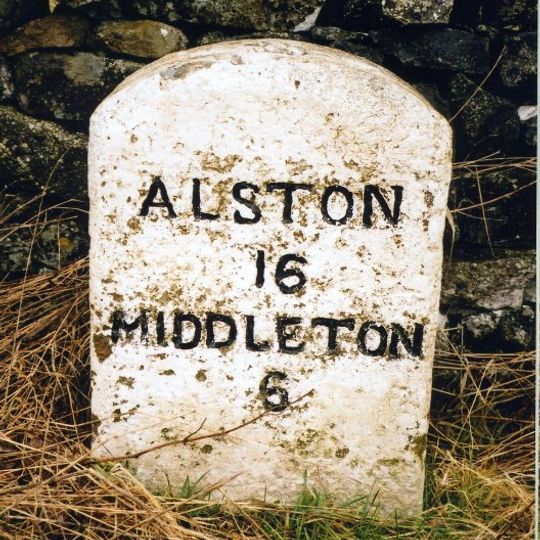 Milestone At Hanging Shaw