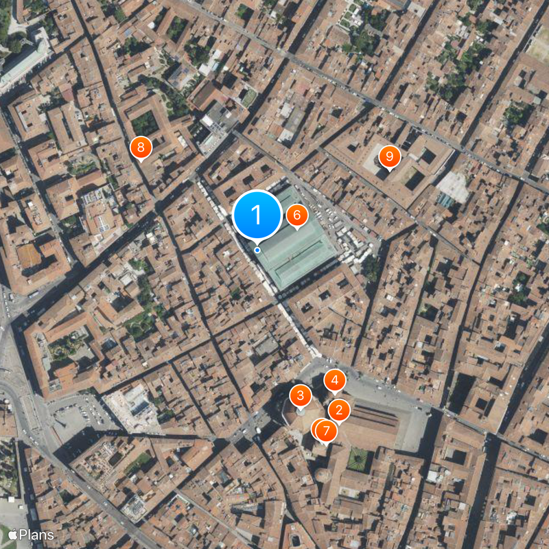 Il Mercato Centrale Firenze Map