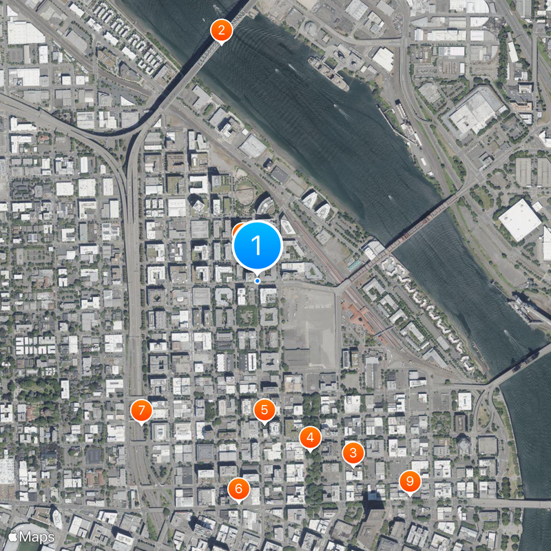 Pearl District Map
