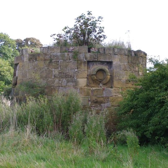 Bastion And Adjoining Ha Ha Wall 150 Metres North Of Kirkleatham Hall Farm