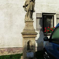 Statue of Saint John of Nepomuk in Široká street, Valeč