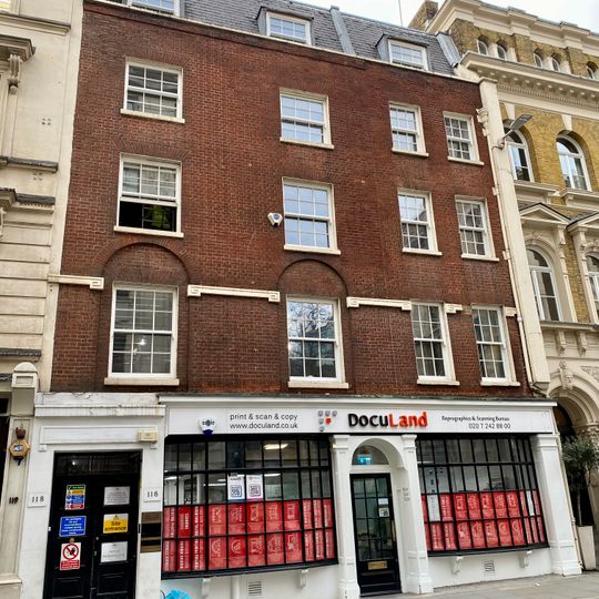 116, Chancery Lane Wc2