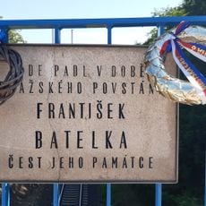 Pamětní deska Františka Batelky v Bubenči