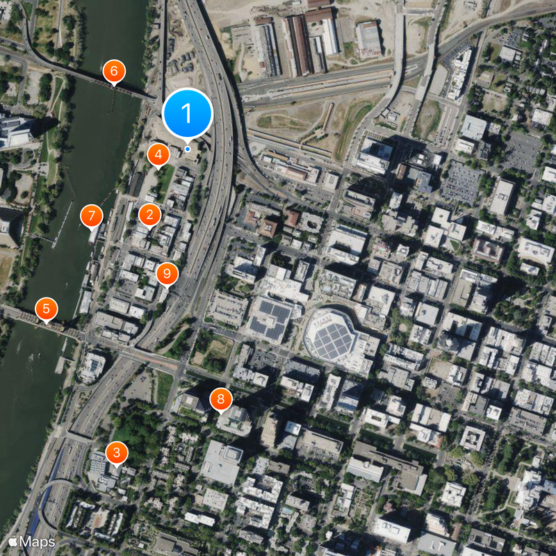 California State Railroad Museum Map