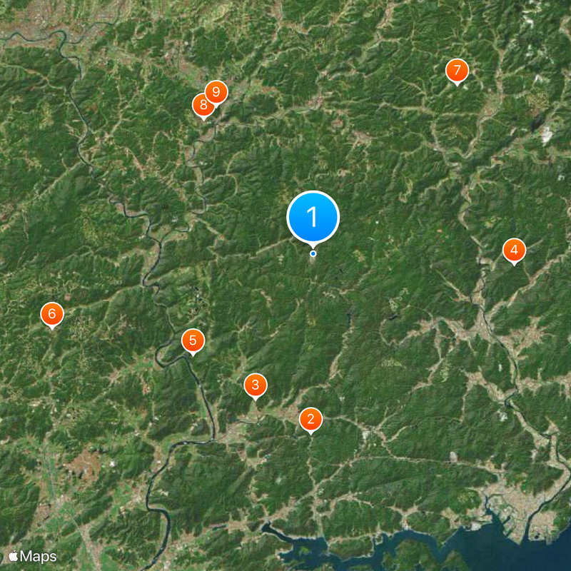 Circuit international d'Okayama Carte