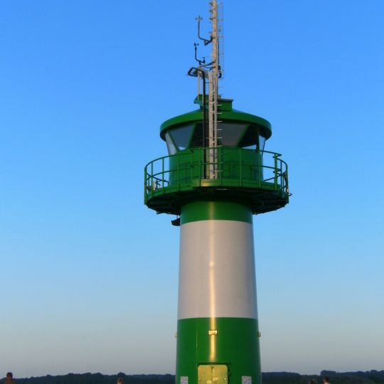 Travemünde harbour entrance lights