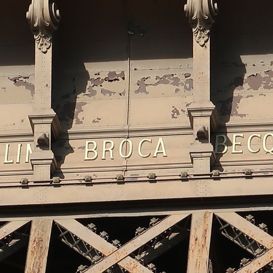 72 names on the Eiffel Tower