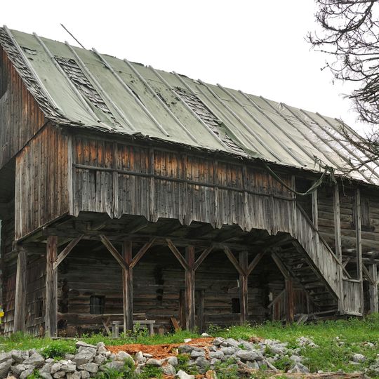 Jagdhütte Bärnriedlau samt Ausstattung und Einrichtung