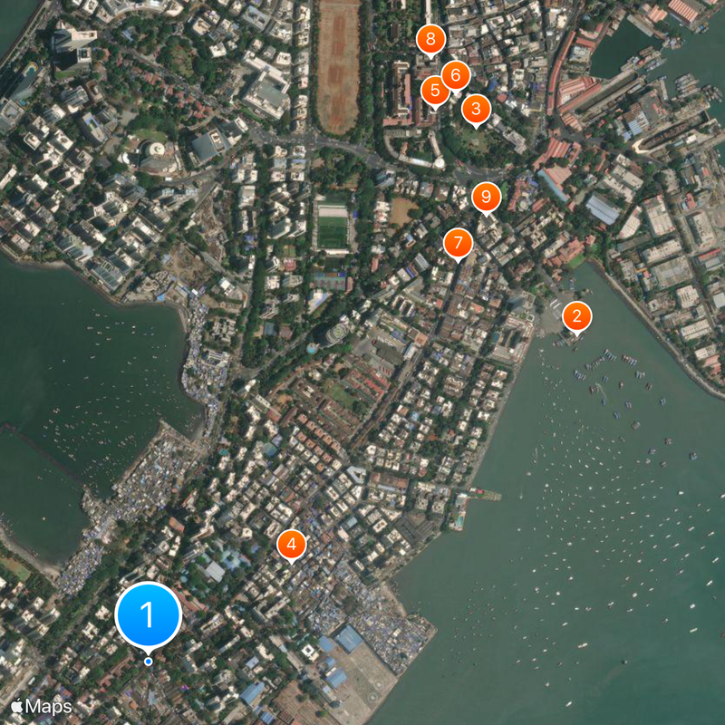 Leopold Cafe Map