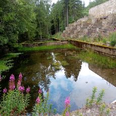 Beaumont Mine, Tunnel Entrances And Channel To North Of Sawmill