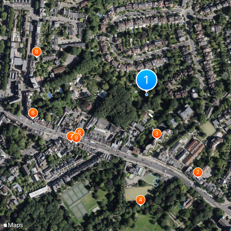 Highgate Karte
