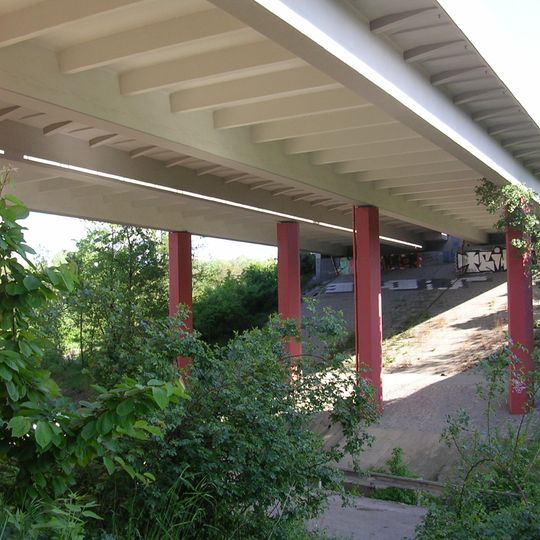 Most Jižní spojky přes Botič