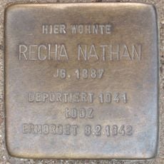 Stolperstein en memoria de Recha Nathan