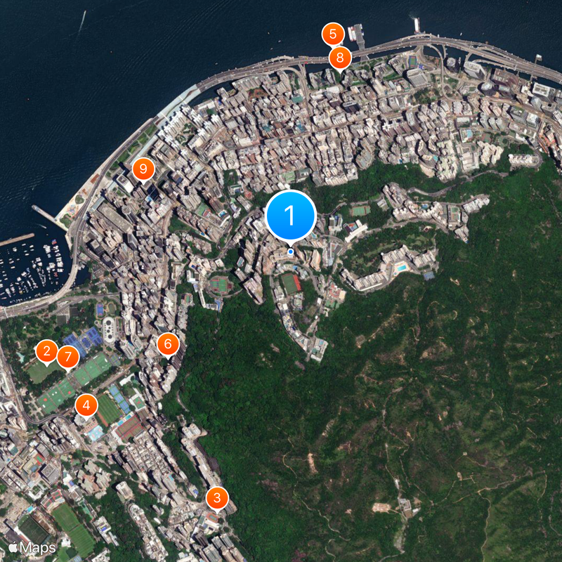 Hong Kong Shue Yan University Map