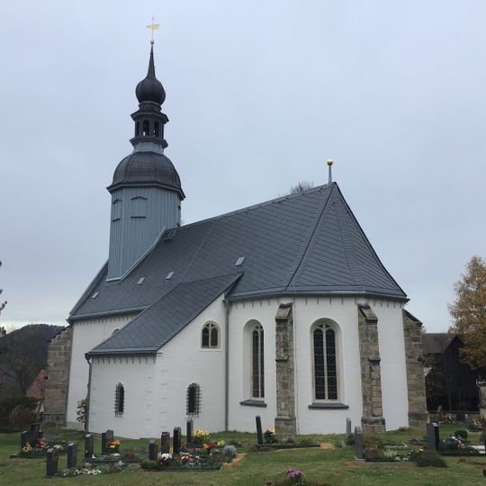 Sachgesamtheit Dorfkirche und Kirchhof Reinhardtsdorf