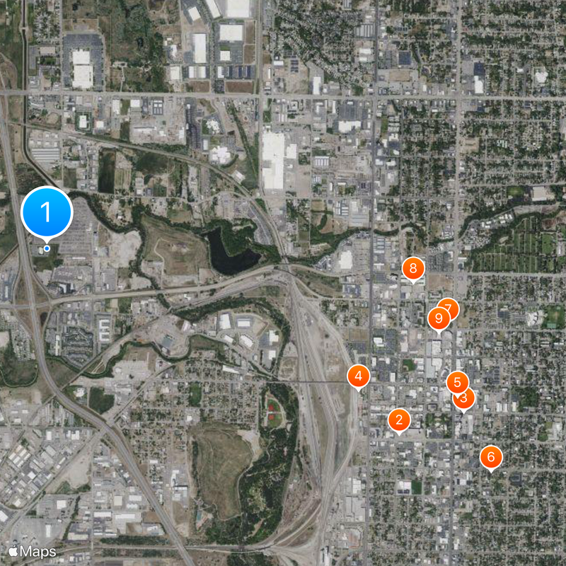 Independence University Map