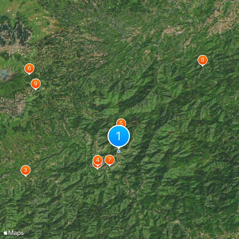 Amanoiwato-jinja Mapa