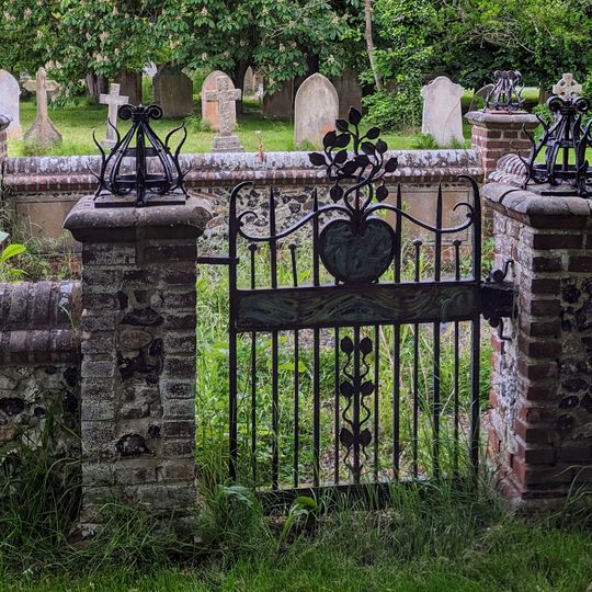 Walter Goodsall Burial Enclosure At All Saints Churchyard