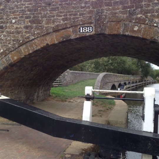 Anyho Weir Bridge Number 188, At Sp 494337 Oxford Canal