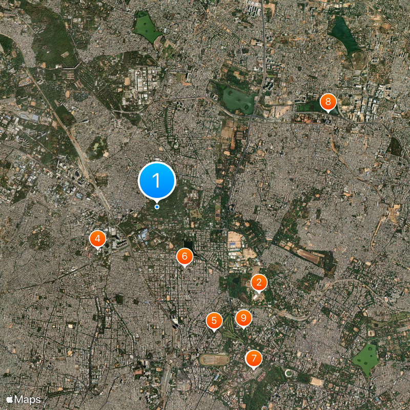 Indian Institute of Science, Bengaluru Map