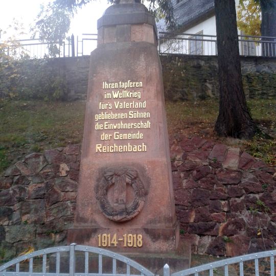 Denkmal für die Gefallenen des Ersten Weltkrieges Am Teich -