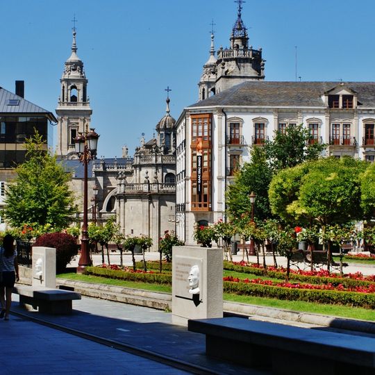 Plaza mayor de Lugo