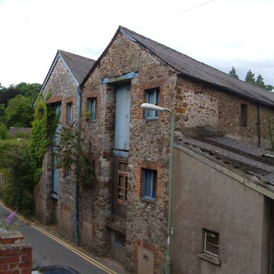 Pair Of Warehouses Immediately North Of Alpha Terrace
